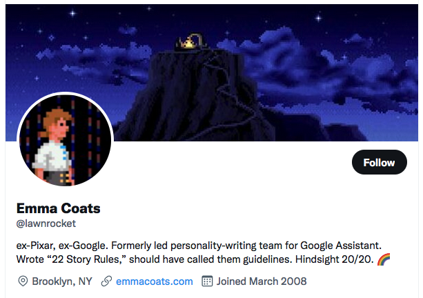 Emma Coats Twitter Profile Pic